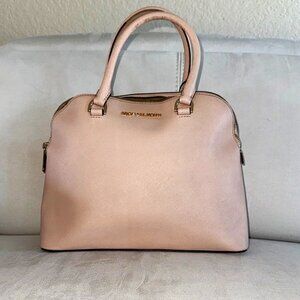 Michael Kors Blush Pink Satchel Bag with Gold Hardware